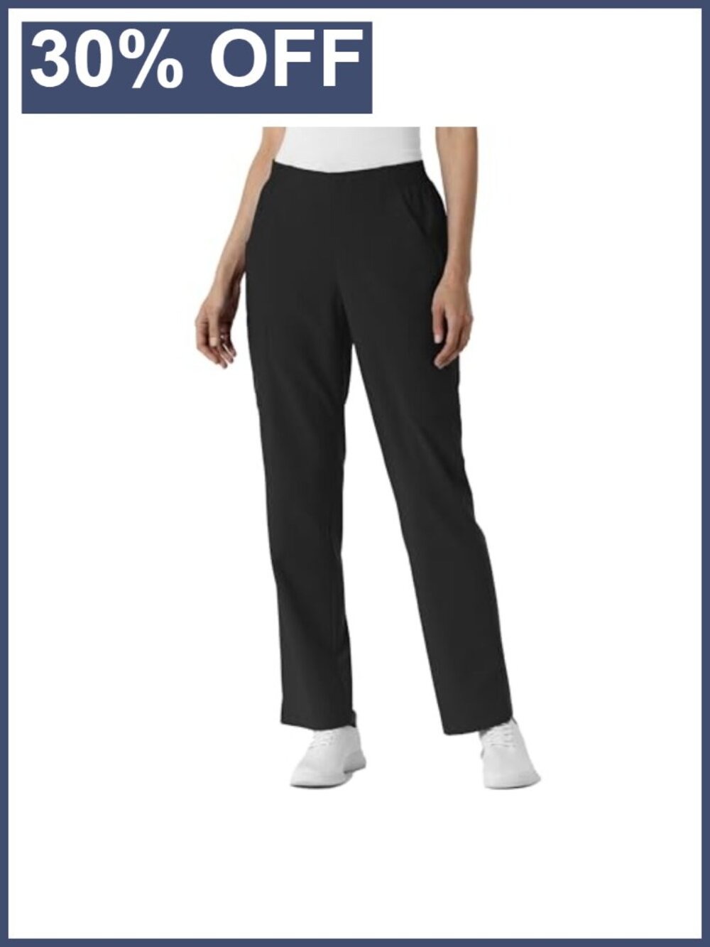 Womens Cargo Utility Scrub Pant Four-Way Stretch Jogger Medical Work